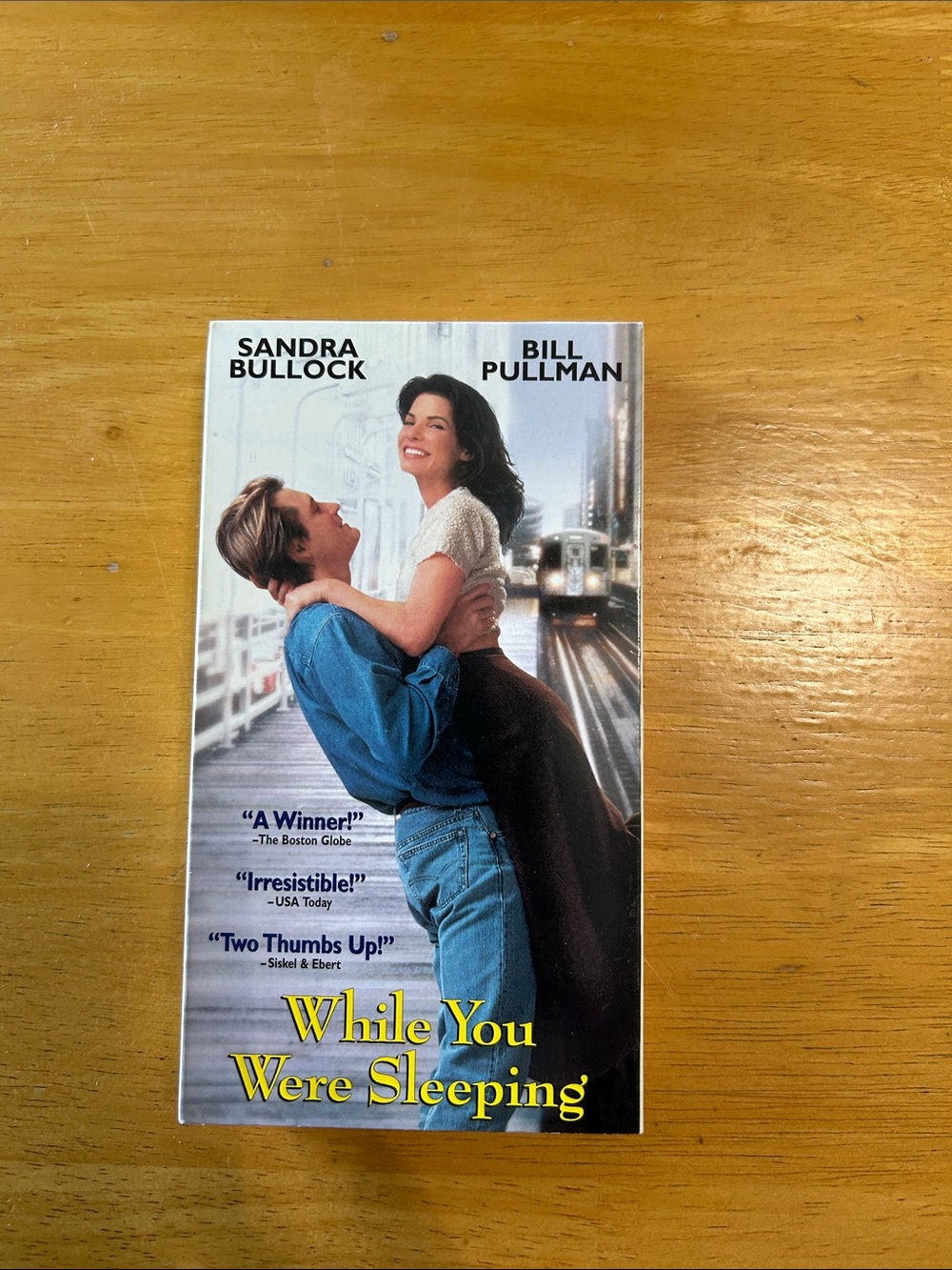 While You Were Sleeping VHS — Sandra Bullock & Bill Pullman